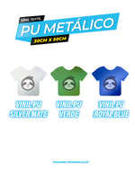 Cargar imagen en el visor de la galería, Vinil textil PU METALICO 30CM X 50CM
