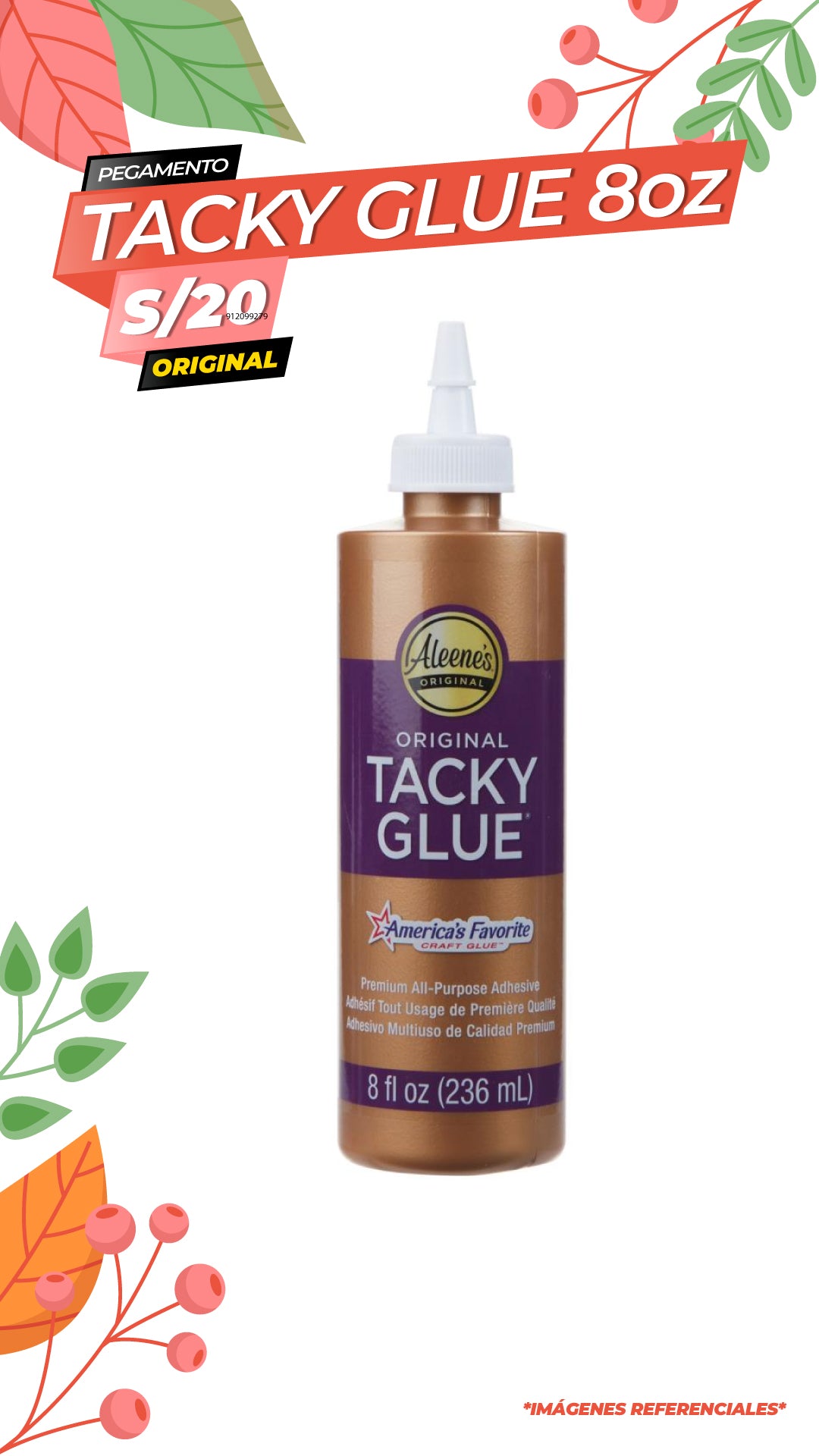 TACKY GLUE 8 OZ