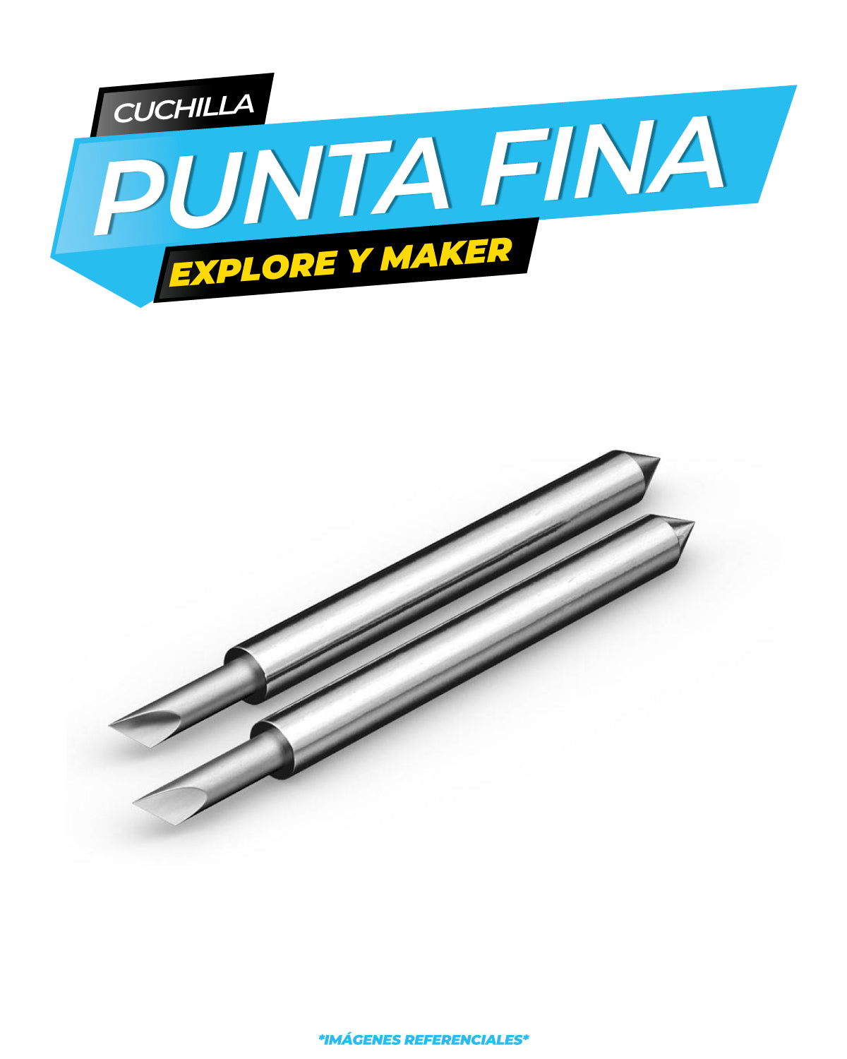 Cuchilla Punta Fina - 2 unidades / CRICUT