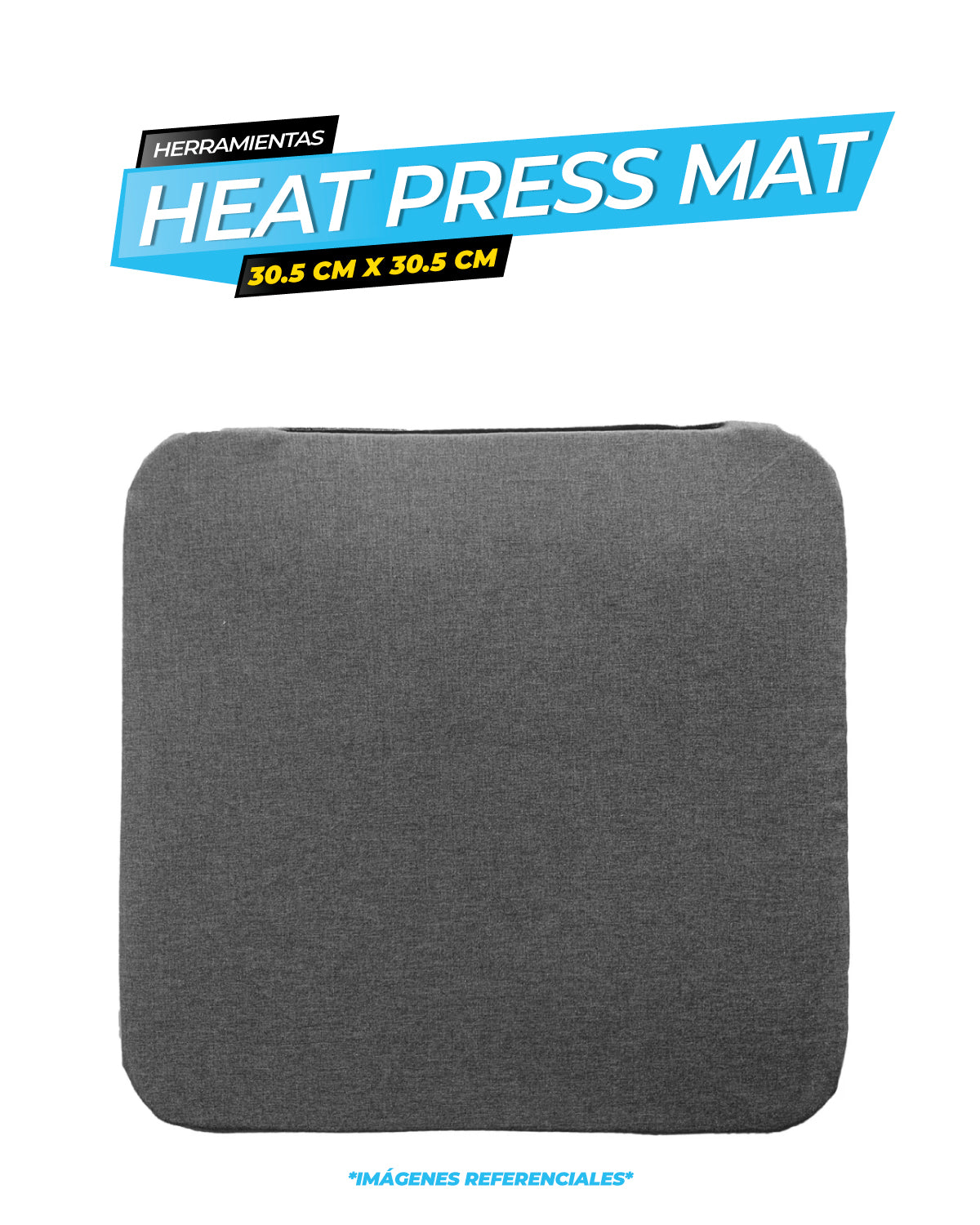 Heat Press Mat - 30.5cm x 30.5cm - Almohadilla para Planchas / ALT