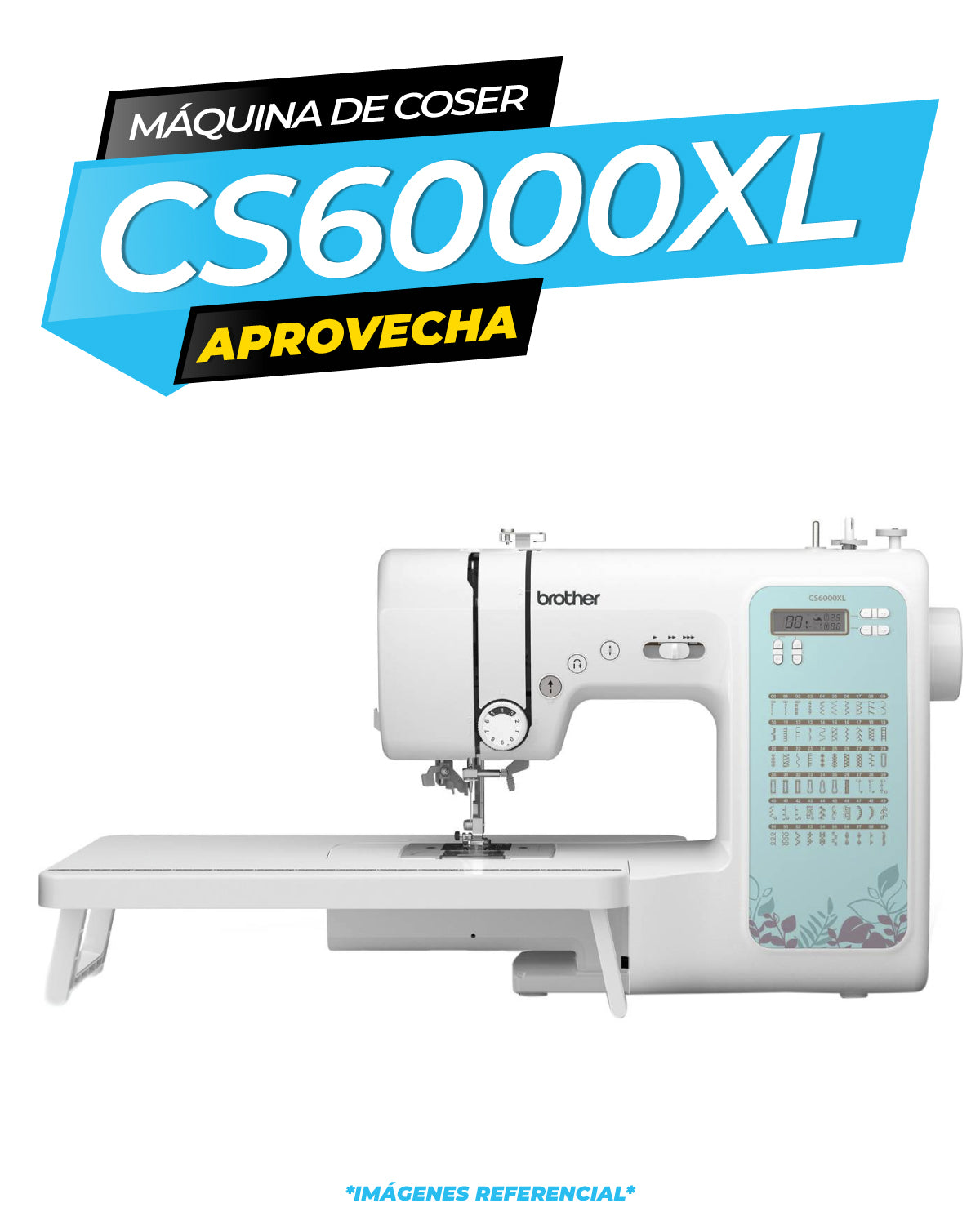 MAQUINA DE COSER CS6000XL  / BROTHER