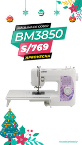 MAQUINA DE COSER BM3850 / BROTHER