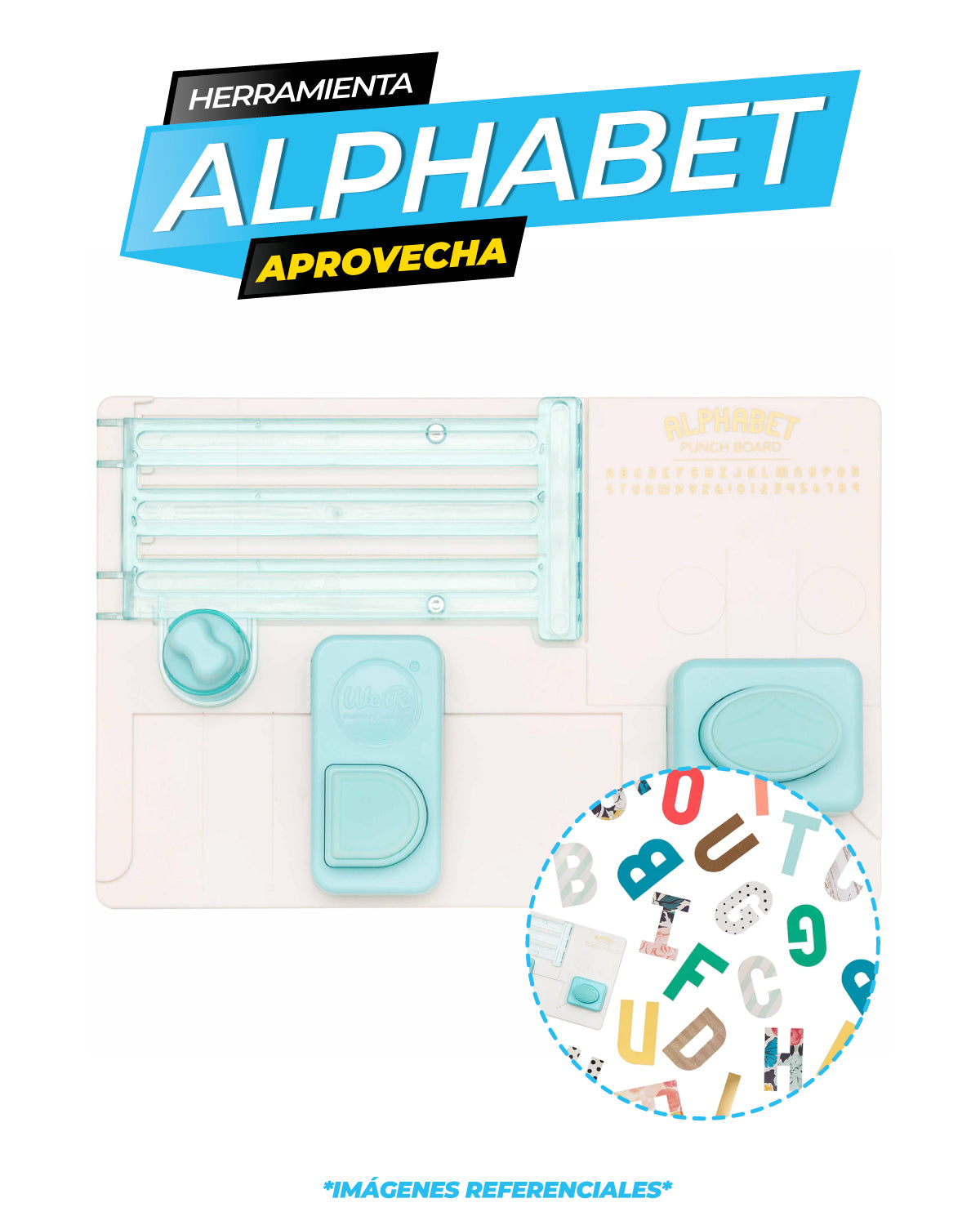 Alphabet Punch Board / We R Makers