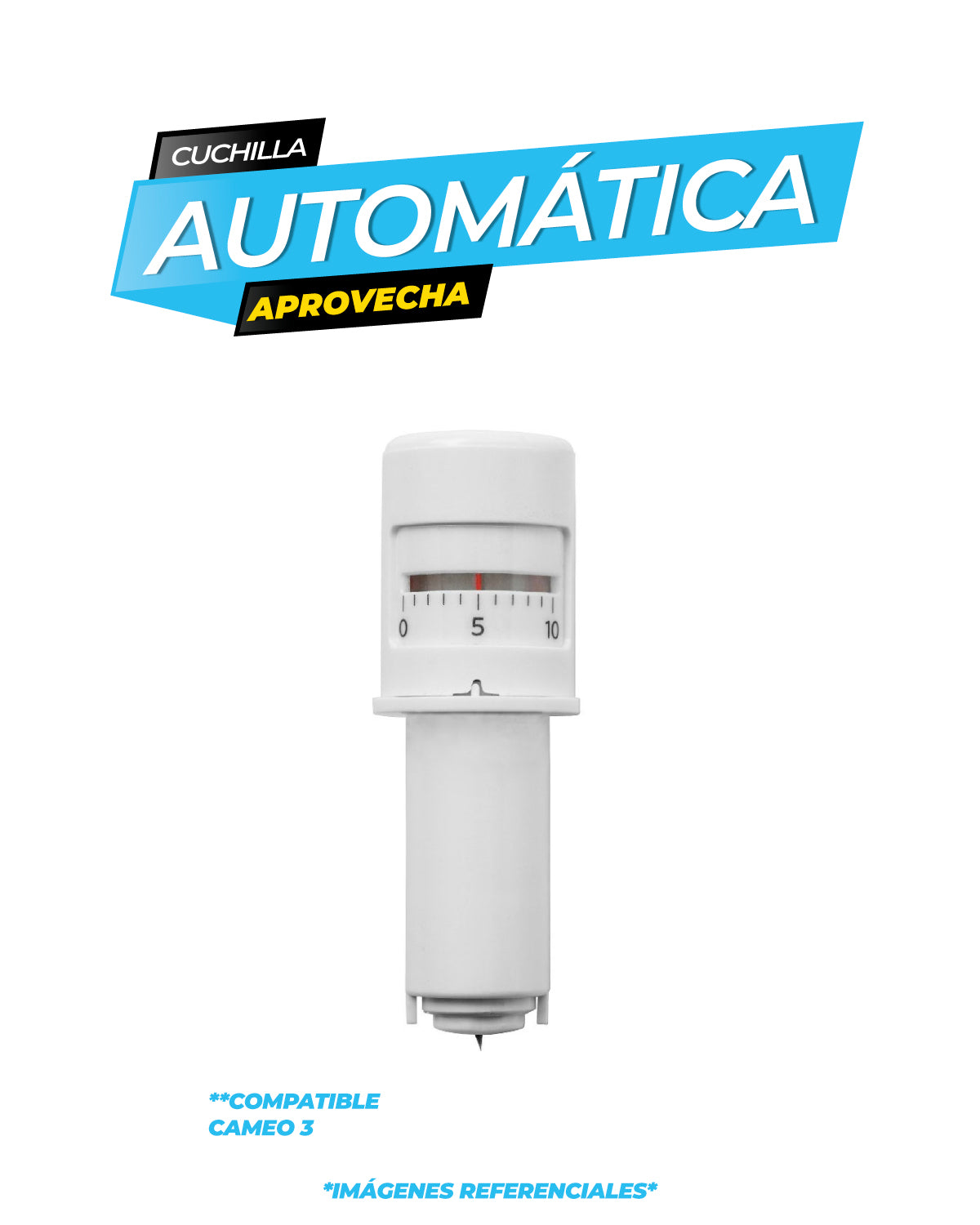 Cuchilla Automatica de 1mm para Cameo 3 / Silhouette