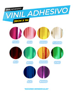 Cargar imagen en el visor de la galería, Vinil adhesivo 30cm x 1mt - Metalizado
