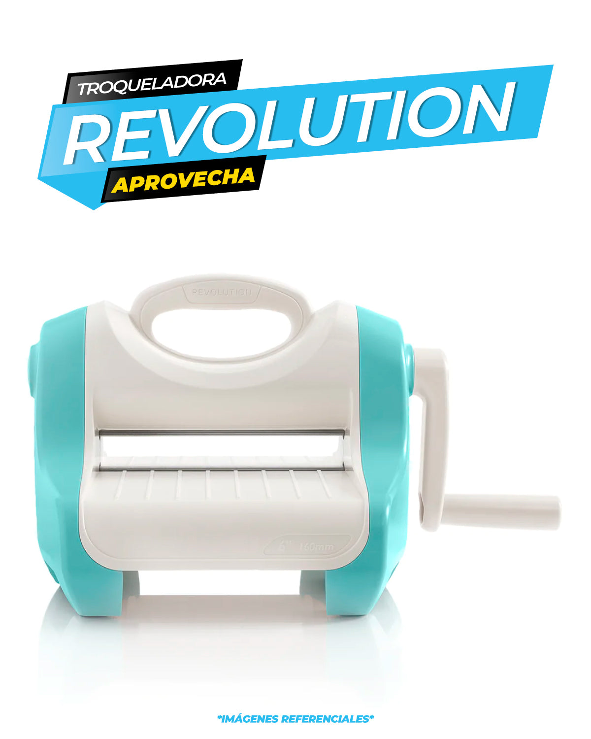 REVOLUTION HERRAMIENTA PARA CORTE Y EMBOSADO TURQUESA / WR