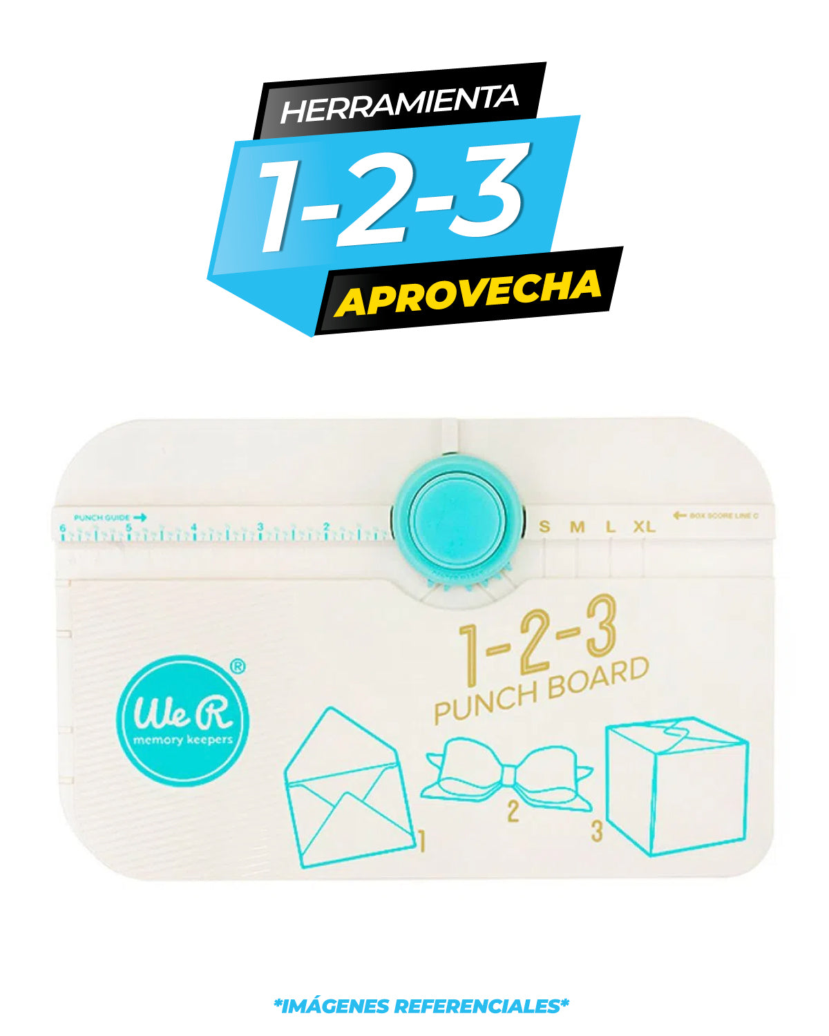 We R Memory Keepers 123 Punch Board