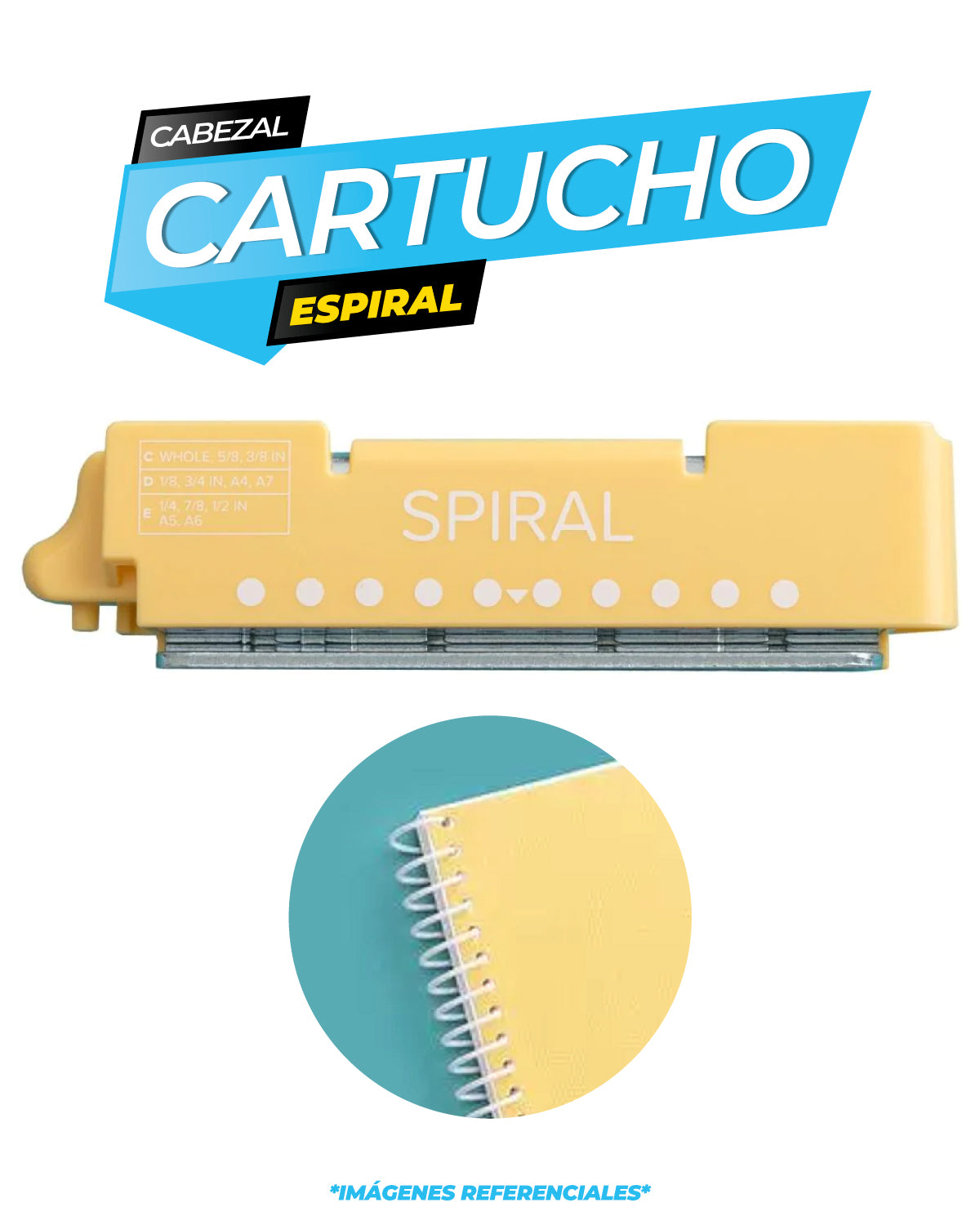 WR - CI - CARTUCHO PERFORADO ESPIRAL