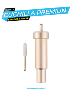 Cuchilla Premium Punta Fina con Carcasa / CRICUT