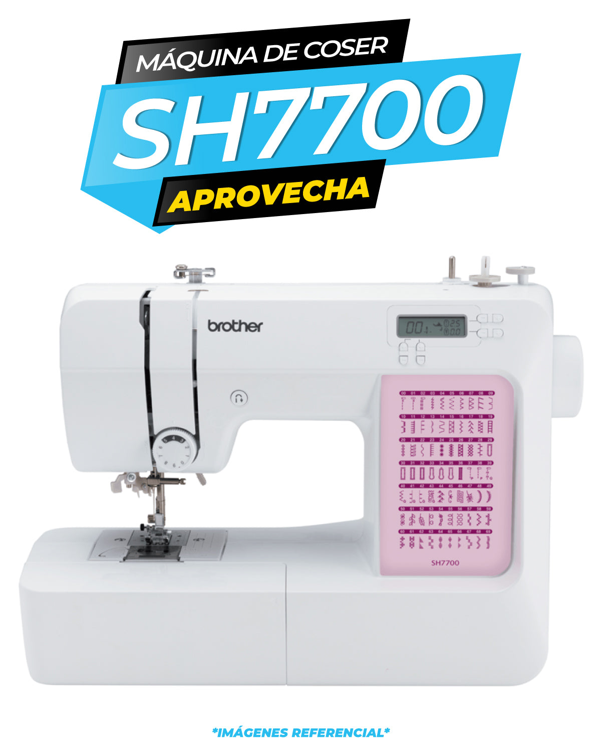 MAQUINA DE COSER SH7700 / BROTHER