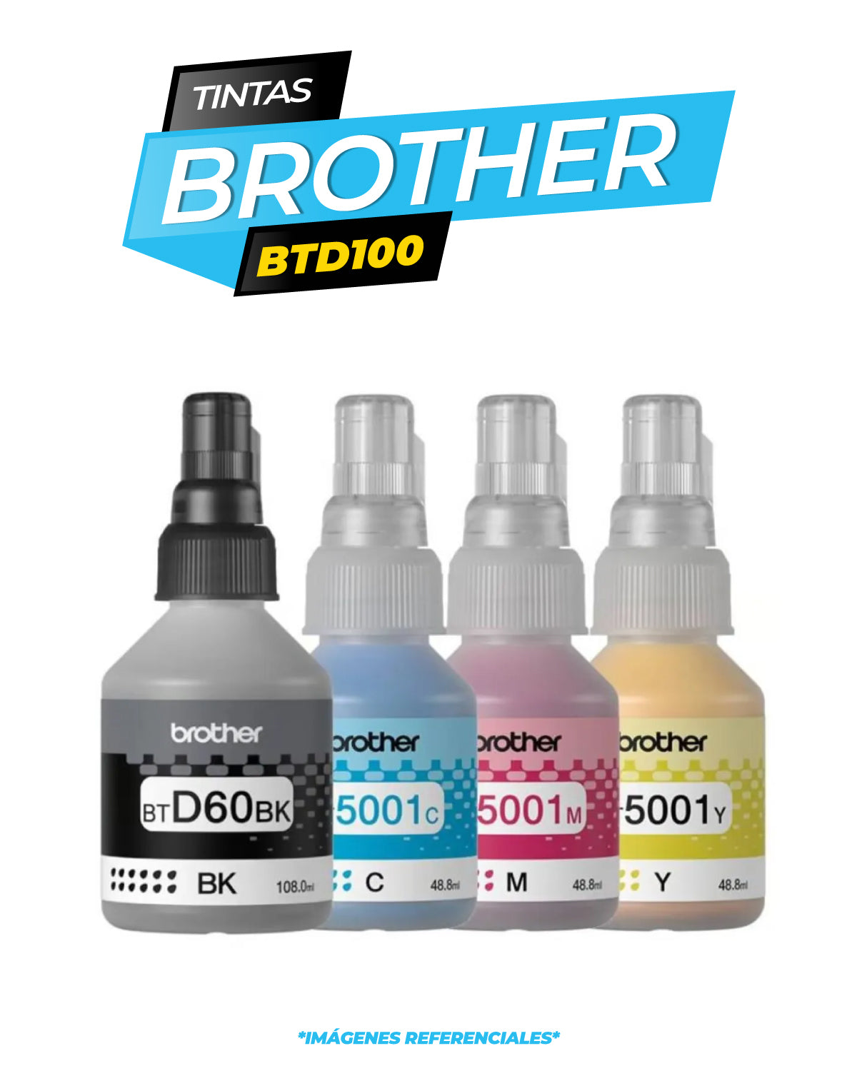 BT5001M Botella de tinta BROTHER