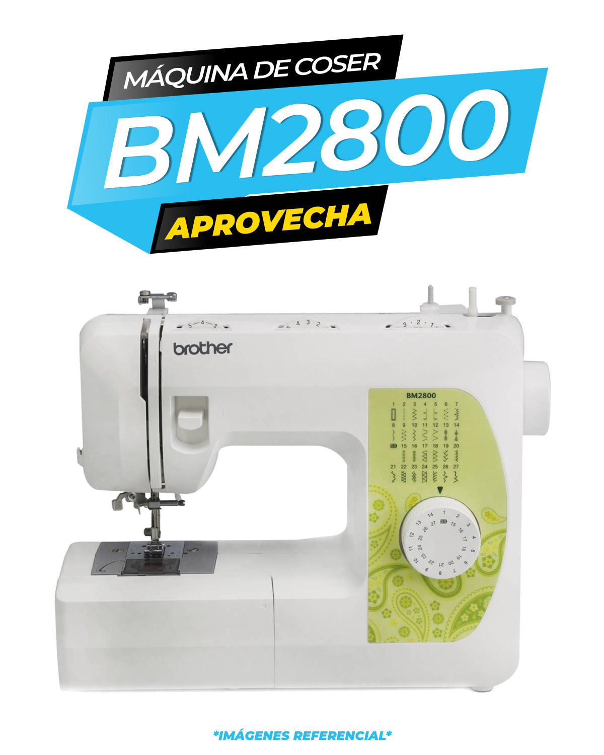 MAQUINA DE COSER BM2800 / BROTHER