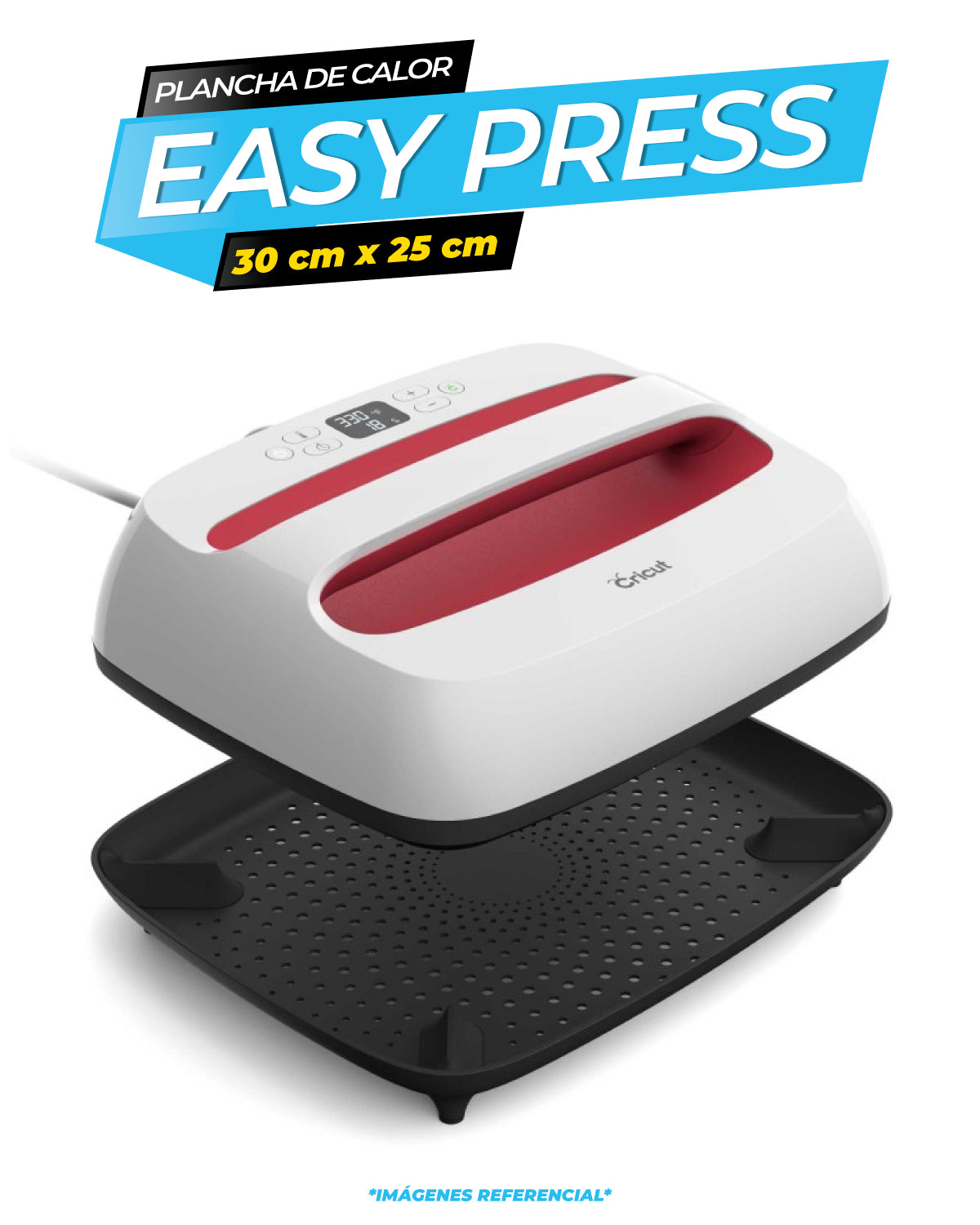 PLANCHA EASYPRESS 2 FRAMBUESA 12X10 PULGADAS / CRICUT
