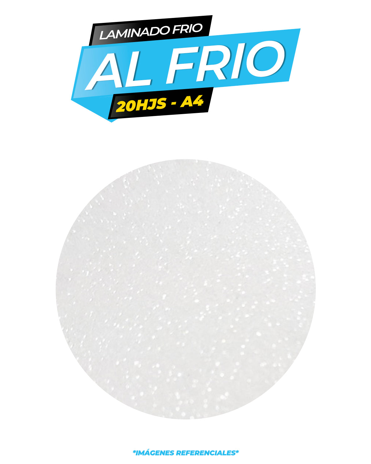 Laminado frio holográfico SHINING / Pack 20 hojas A4