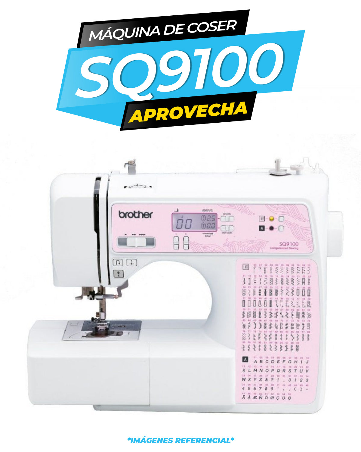 MAQUINA DE COSER SQ9100 / BROTHER