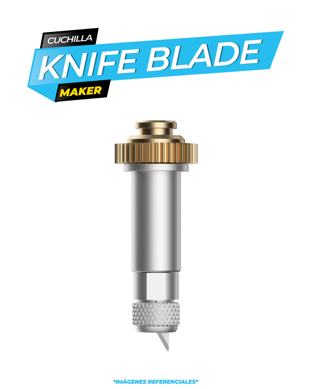 Cuchilla Knife Blade con Adaptador Quickswap / CRICUT