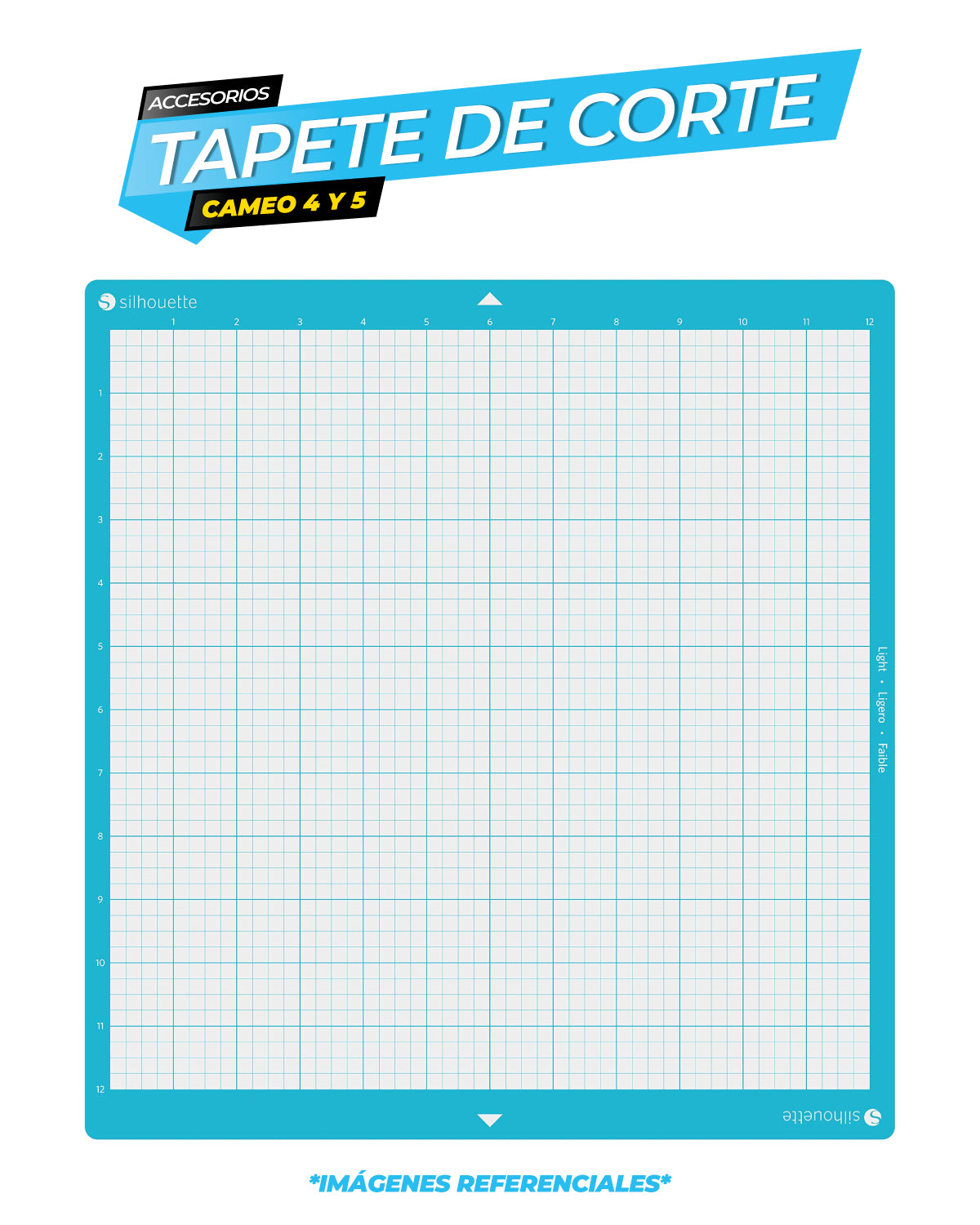 Mat de Corte Light para Cameo 30cm x 30cm / SILHOUETTE