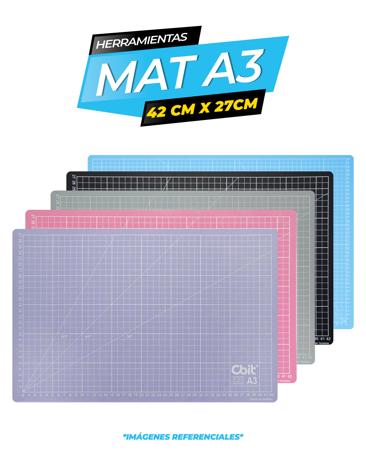 Mat de corte A3 / CBIT